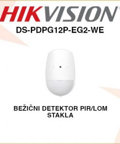 HIKVISION DETEKTOR PIR I LOM STAKLA DS-PDPG12P-EG2-WE