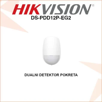 HIKVISION DUALNI DETEKTOR POKRETA DS-PDD12P-EG2