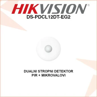 HIKVISION DUALNI STROPNI DETEKTOR DS-PDCL12DT-EG2