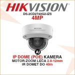 HIKVISION 4MP IP DOME ACUSENSE MOTOR ZOOM KAMERA DS-2CD2743G2-IZS
