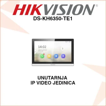 HIKVISION IP UNUTARNJA PORTAFONSKA JEDINICA DS-KH6350-TE1