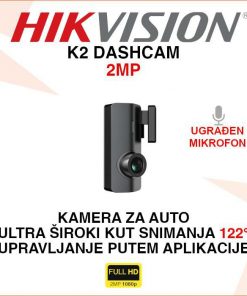 HIKVISION K2 KAMERA ZA AUTO S ULTRA ŠIROKIM KUTEM SNIMANJA