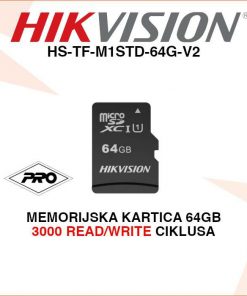 HIKVISION MEMORIJSKA KARTICA 64GB HS-TF-M1STD-64G-V2