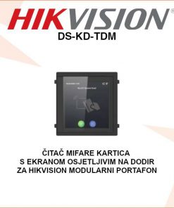 HIKVISION MODUL ČITAČ MIFARE KARTICA SA IPS EKRANOM DS-KD-TDM