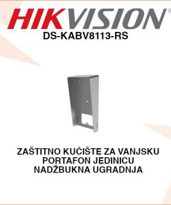 HIKVISION NADŽBUKNO KUĆIŠTE ZA PORTAFON JEDINICU DS-KABV8113-RS