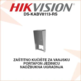 HIKVISION NADŽBUKNO KUĆIŠTE ZA PORTAFON JEDINICU DS-KABV8113-RS