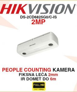 HIKVISION 2MP PEOPLE COUNTING IP KAMERA S 2 LEĆE DS-2CD6825G0/C-IS