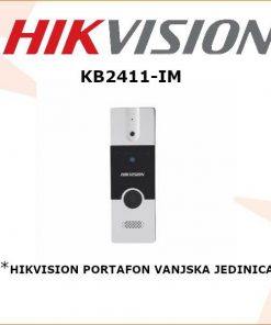 HIKVISION PORTAFON VANJSKA JEDINICA KB2411-IM