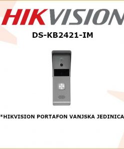 HIKVISION PORTAFONSKA VANJSKA JEDINICA DS-KB2421-IM