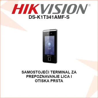 HIKVISION SAMOSTOJEĆI TERMINAL ZA PREPOZNAVANJE LICA DS-K1T341AMF-S