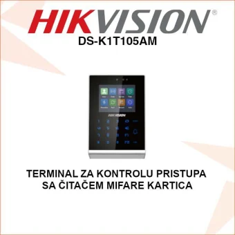 HIKVISION TERMINAL SA ČITAČEM KARTICA DS-K1T105AM