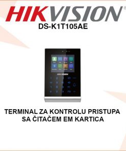 HIKVISION TERMINAL SA ČITAČEM EM KARTICA DS-K1T105AE
