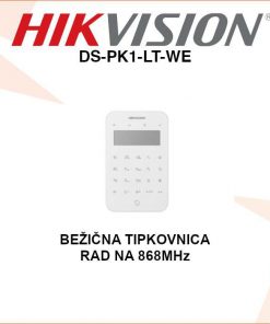 HIKVISION TIPKOVNICA ZA UPRAVLJANJE AX PRO CENTRALAMA DS-PK1-LT-WE