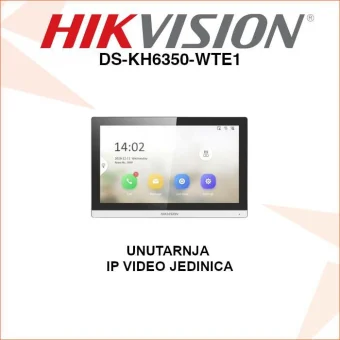 HIKVISION UNUTARNJA PORTAFONSKA JEDINICA DS-KH6350-WTE1
