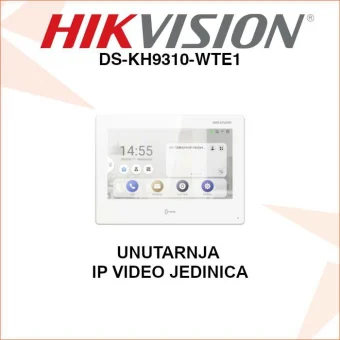 HIKVISION UNUTARNJA PORTAFONSKA JEDINICA DS-KH9310-WTE1
