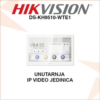 HIKVISION UNUTARNJA PORTAFONSKA JEDINICA DS-KH9510-WTE1