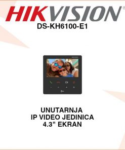 HIKVISION UNUTARNJA VIDEO JEDINICA ZA IP PORTAFON DS-KH6100-E1