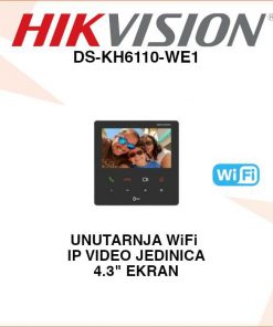 HIKVISION UNUTARNJA WiFi VIDEO JEDINICA ZA IP PORTAFON DS-KH6110-WE1