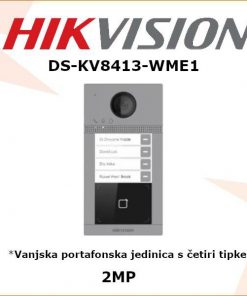 HIKVISION VANJSKA PORTAFONSKA JEDINICA S 4 TIPKE