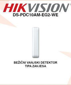 HIKVISION VANJSKI DETEKTOR POKRETA TIPA ZAVJESA DS-PDC10AM-EG2-WE