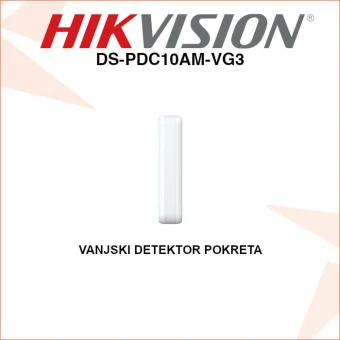 HIKVISION VANJSKI DETEKTOR POKRETA-ZAVJESA DS-PDC10AM-VG3