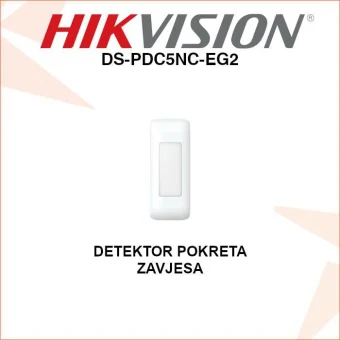HIKVISION ŽIČANI DETEKTOR POKRETA-ZAVJESA DS-PDC5NC-EG2