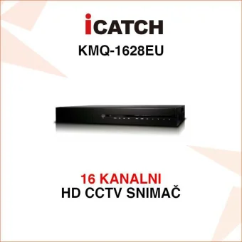 iCATCH XVR 16 KANALNI 5MP HIBRIDNI VIDEO SNIMAČ KMQ-1628EU