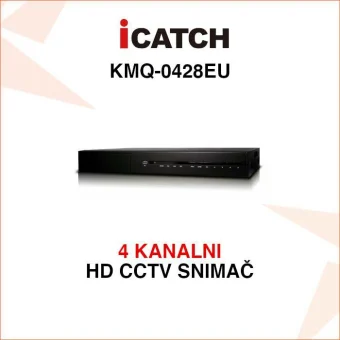 iCATCH XVR 4 KANALNI 5MP DIGITALNI VIDEO SNIMAČ KMQ-0428EU