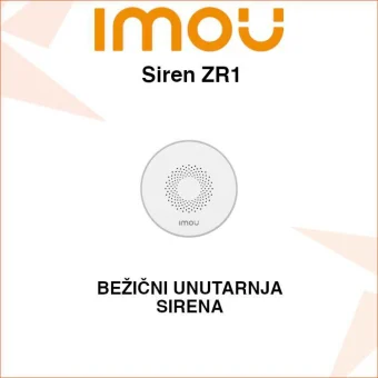IMOU BEŽIČNA UNUTARNJA SIRENA S PODESIVOM JAČINOM ZVUKA ZR1
