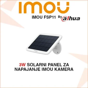 IMOU SOLARNI PANEL 3W ZA KONTINUIRANO NAPAJANJE CELL KAMERA FSP11