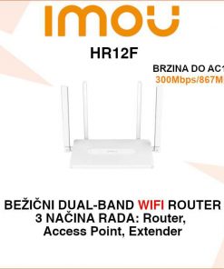 IMOU HR12F BEŽIČNI DUAL-BAND AC1200 WIFI ROUTER ILI POJAČIVAČ SIGNALA