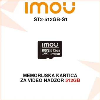 IMOU MEMORIJSKA KARTICA ZA VIDEO NADZOR 512GB ST2-512GB-S1