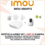 IMOU SMART3 BEŽIČNI ALARM I ROTACIJSKA KAMERA UZ SD KARTICU 64GB