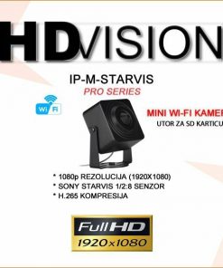 HDVISION IP MINI WIFI KAMERA SA UTOROM ZA SD KARTICU HDV-M-IP