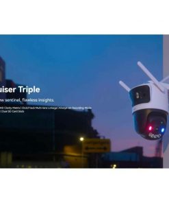 IPC-S7UP-11M0WED IMOU CRUISER TRIPLE ROTACIJSKA WIFI KAMERA SA 3 LEĆE - Slika 2