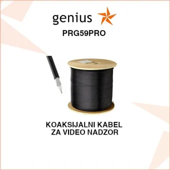 KOAKSIJALNI KABEL ZA VIDEO NADZOR RG59PRO