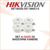 KOMPLET 4 BAZE ZA NADZORNE KAMERE SET-BAZE-DS-1280ZJ-S