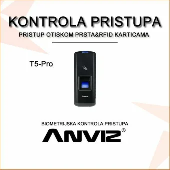ANVIZ KONTROLA PRISTUPA NA OTISAK PRSTA T5 PRO