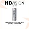 HDVISION TIPKOVNICA - ŠIFRATOR ZA KONTROLU PRISTUPA AC106