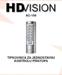 HDVISION TIPKOVNICA - ŠIFRATOR ZA KONTROLU PRISTUPA AC106