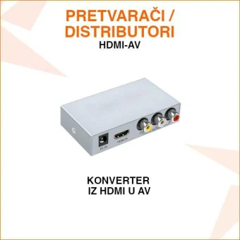 KONVERTER IZ HDMI U VIDEO HDMI-AV