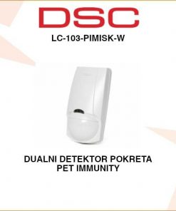 DSC DUALNI DETEKTOR POKRETA LC-103-PIMISK-W