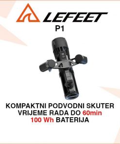LEFEET P1 PODVODNI SKUTER ERGONOMSKOG DIZAJNA I SA 4 NAČINA RADA