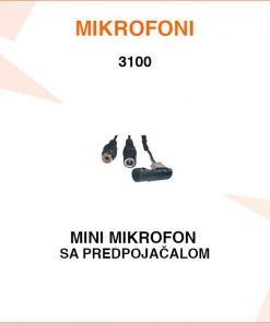 MIN MIKROFON  SA PREDPOJAČALOM 3100