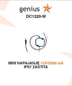 MINI STABILIZIRANO NAPAJANJE 12V, 2A SA IP67 ZAŠTITOM
