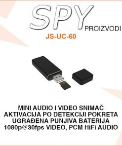 MINI USB STICK AUDIO I VIDEO SNIMAČ JS-UC-60