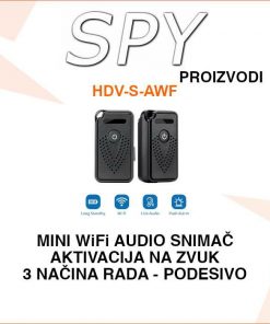 MINI WIFI AUDIO SNIMAČ - BUBA SA 3 NAČINA RADA HDV-S-AWF