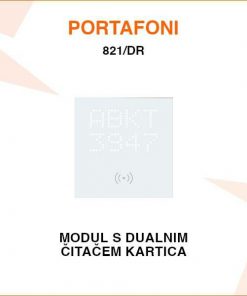 V-TEK MODUL ZA PORTAFON S DUALNIM ČITAČEM KARTICA 821/DR