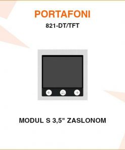 V-TEK PORTAFONSKI MODUL SA TFT ZASLONOM 821-DT/TFT