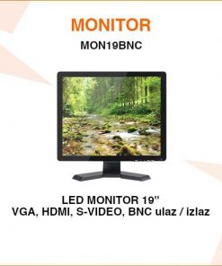 LED MONITOR ZA VIDEO NADZOR 19 INČA MON19BNC